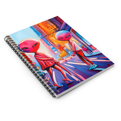 Aliens in-Love in NYC Notebook